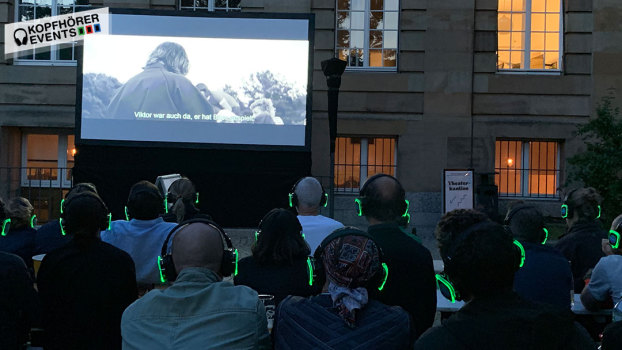 Silent Disco, Silent Party, Kopfhörer Party, Kopfhörer Events, Silent Disco Equipment, Silent Disco mieten, Silent Disco kaufen, Silent Party Kopfhörer, Silent Cinema