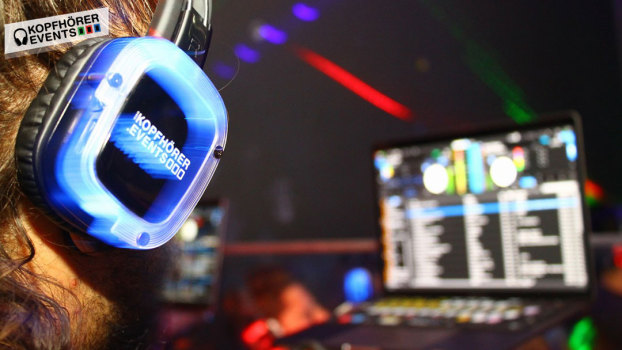 Silent Disco, Silent Party, Kopfhörer Party, Kopfhörer Events, Silent Disco Equipment, Silent Disco mieten, Silent Disco kaufen, Silent Party Kopfhörer, Silent Disco DJ